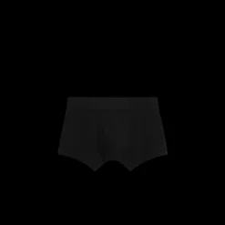 AMI PARIS Boxer coton biologique noir logo cœur