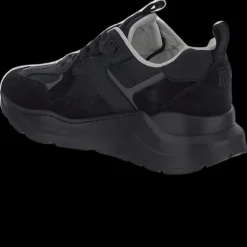 Baskets BURBERRY Sean noir logo cheval languette