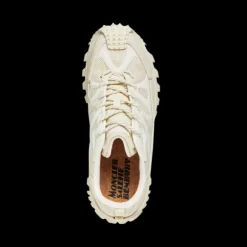 Baskets MONCLER Trailgrip Amoeba par Salehe Bembury cuir nylon beige