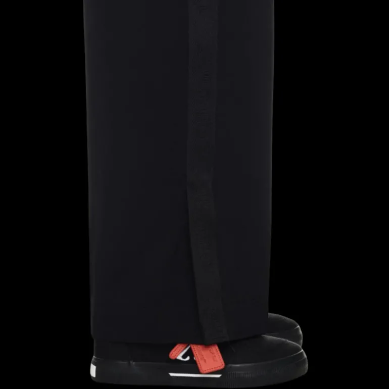 Baskets OFF WHITE New Low Vulcanized Canvas noir logo flèche blanc