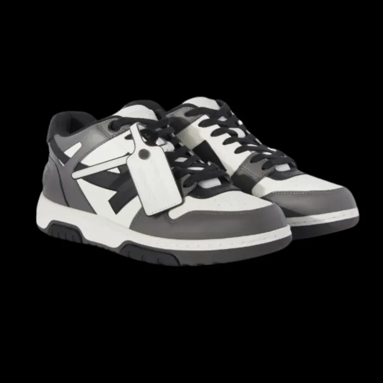 Baskets OFF WHITE Out of Office polyester blanc gris noir