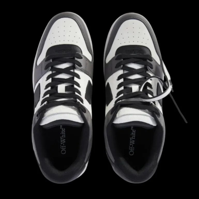 Baskets OFF WHITE Out of Office polyester blanc gris noir