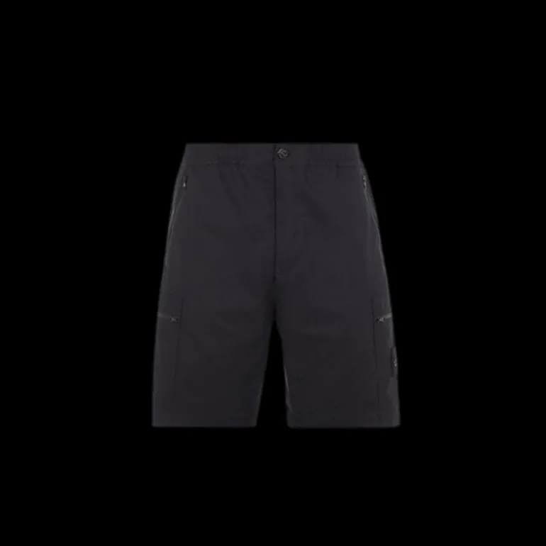 Bermuda cargo STONE ISLAND GHOST PIECE coton noir