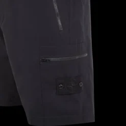 Bermuda cargo STONE ISLAND GHOST PIECE coton noir