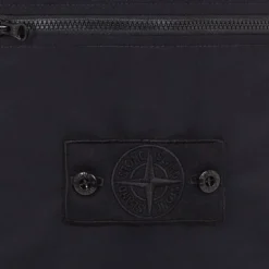 Bermuda cargo STONE ISLAND GHOST PIECE coton noir