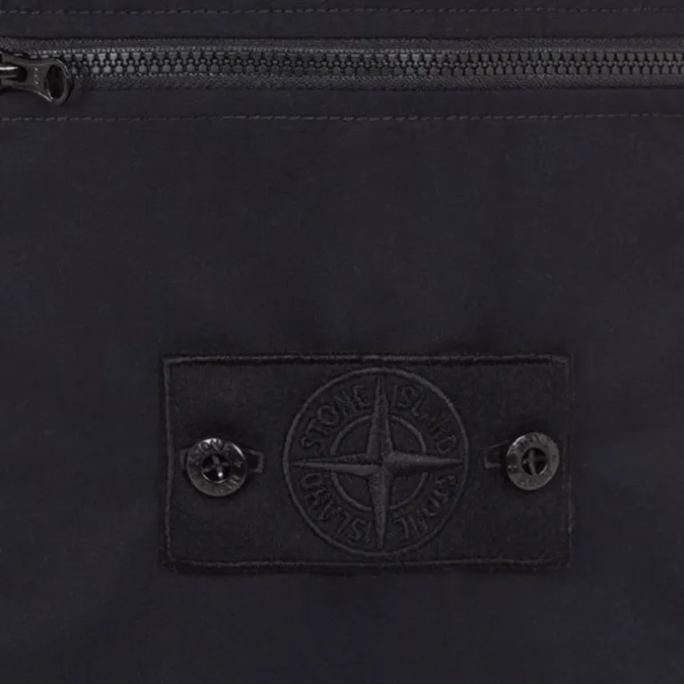 Bermuda cargo STONE ISLAND GHOST PIECE coton noir
