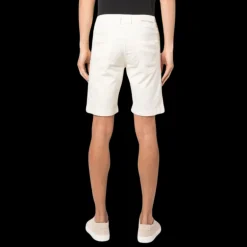 Bermuda JACOB COHEN Nicolas coton stretch crème 5 poches