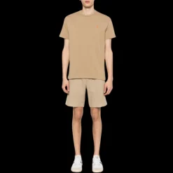 Bermuda JACOB COHEN Paul coton lin beige