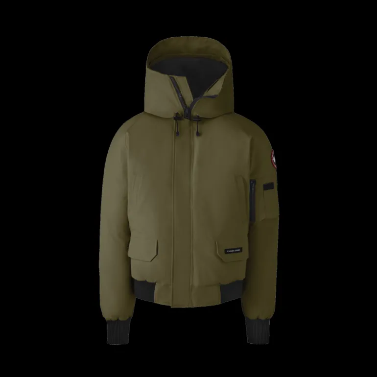 Blouson aviateur bomber Chilliwack capuche fourrure kaki