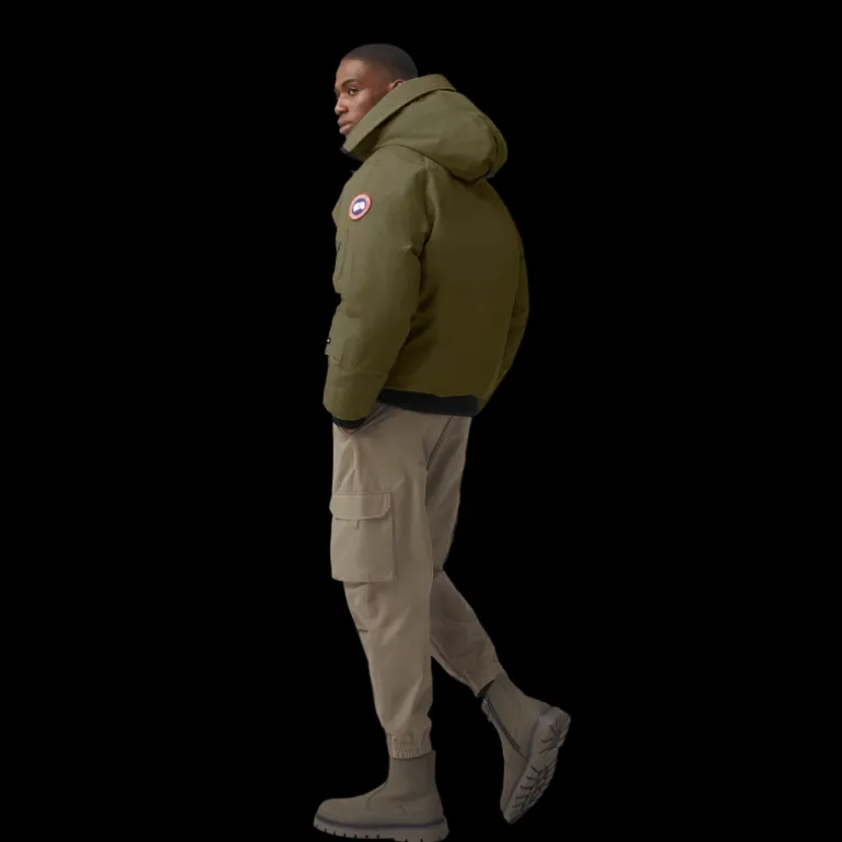 Blouson aviateur bomber Chilliwack capuche fourrure kaki