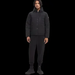Blouson doudoune CANADA GOOSE Lodge Down Hoody nylon noir black label