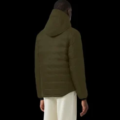 Blouson doudoune CANADA GOOSE Lodge Down Hoody nylon kaki black label