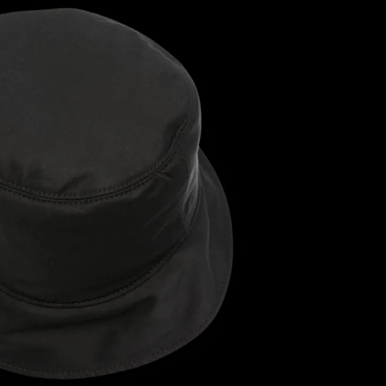 Bob noir OFF WHITE broderie Arrows Flèche Croix Blanc