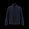 Bomber en laine HERNO Storm System® bleu marine poches