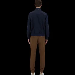 Bomber en laine HERNO Storm System® bleu marine poches