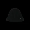 Bonnet TOM FORD cachemire côtelé noir