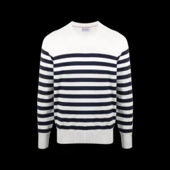 brunello-cucinelli-pull-en-maille-coton-blanc-bleu-rayures-mariniere