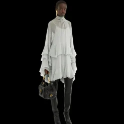 Camera bag Sac porté épaule CHLOE cuir buffle brillant noir