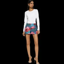 Cardigan DOLCE & GABBANA boutons col rond cachemire soie écru dentelle