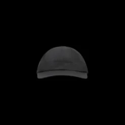 Casquette baseball PALM ANGELS nylon noir broderie logo incurvé