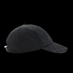 Casquette de baseball BURBERRY nylon jacquard noir check noir