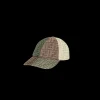Casquette de baseball FENDI coton lin FF multicolore patchwork