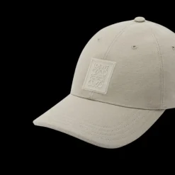 Casquette LOEWE toile gris patch anagram