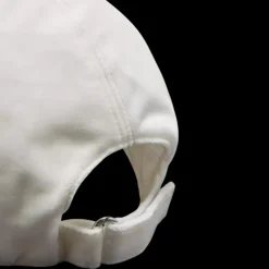 Casquette MONCLER en coton velours blanc logo feutre