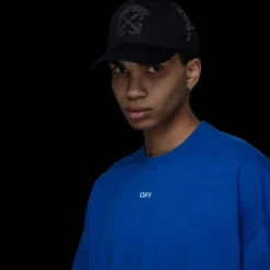 Casquette OFF WHITE Baseball Arrow coton noir flèche Nature Lovers