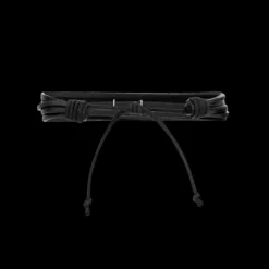 Cassandre bracelet SAINT LAURENT multi tour cuir noir YSL argent