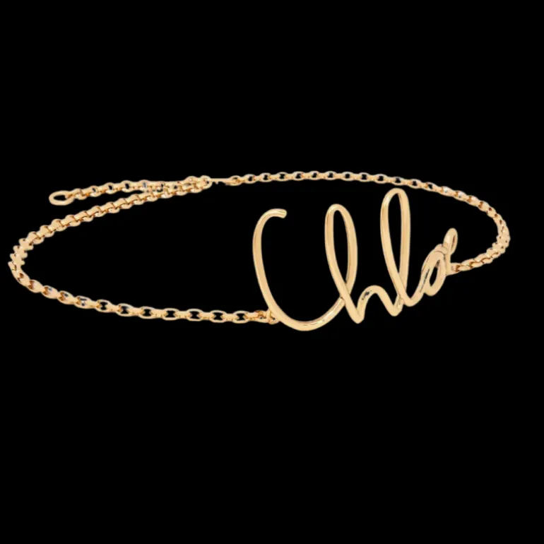 Ceinture chaine CHLOE laiton doré réglable Chloé
