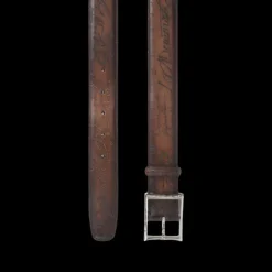 Ceinture Classique BERLUTI Cuir veau Venezia Tobacco bis Scritto