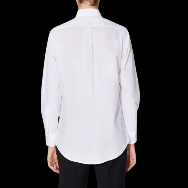 Chemise manche longue BARBARA BUI popeline coton blanc