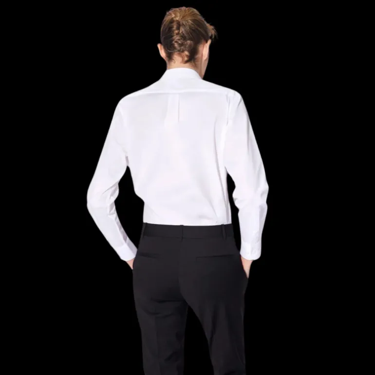 Chemise manche longue BARBARA BUI popeline coton blanc