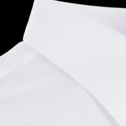 Chemise manche longue DOLCE & GABBANA Martini coton blanc col Kent