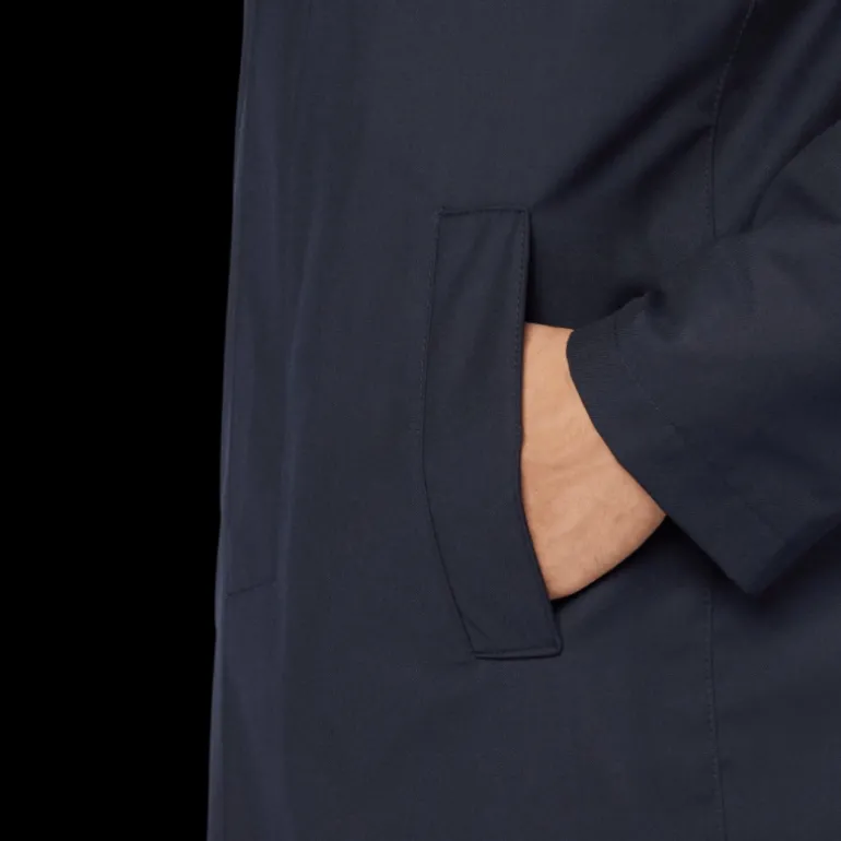 CORNELIANI Imperméable intérieur détachable bleu marine