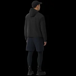 Coupe vent zippé à capuche CANADA GOOSE Killarney nylon noir logo rouge