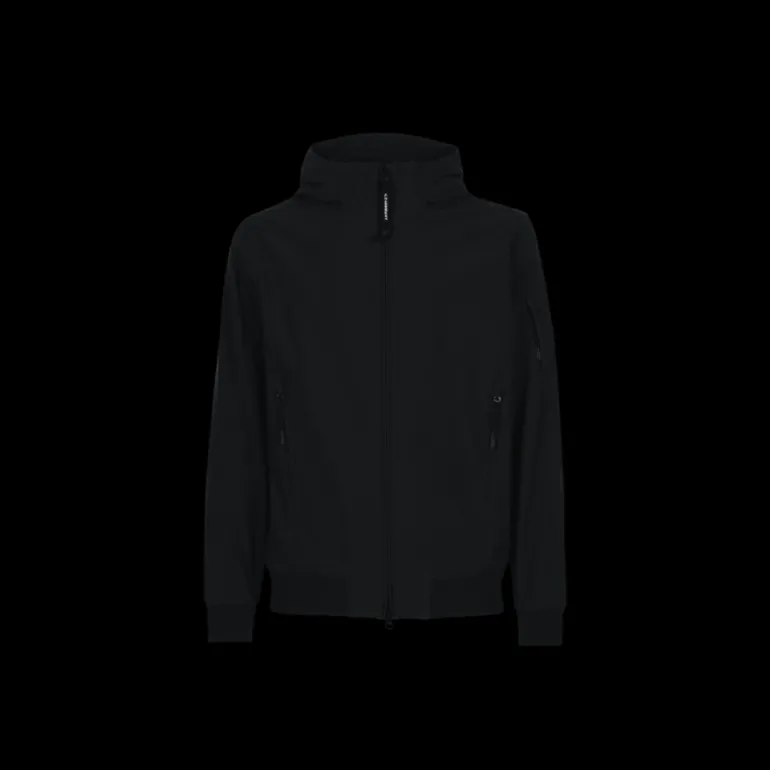 CP COMPANY Veste à capuche CP Shell-R nylonnoir poche lentille