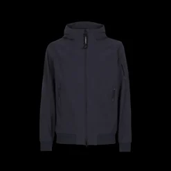 CP COMPANY Veste à capuche CP Shell-R bleu marine lentille