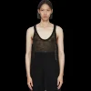Débardeur RICK OWENS CUNT TANK laine vierge noire
