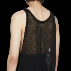 Débardeur RICK OWENS CUNT TANK laine vierge noire