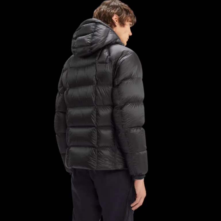 Doudoune CP COMPANY courte capuche DD Shell nylon noir