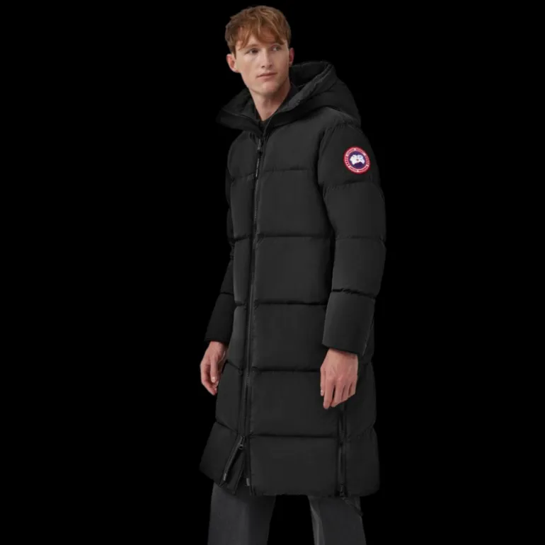 Doudoune longue CANADA GOOSE Lawrence nylon noir