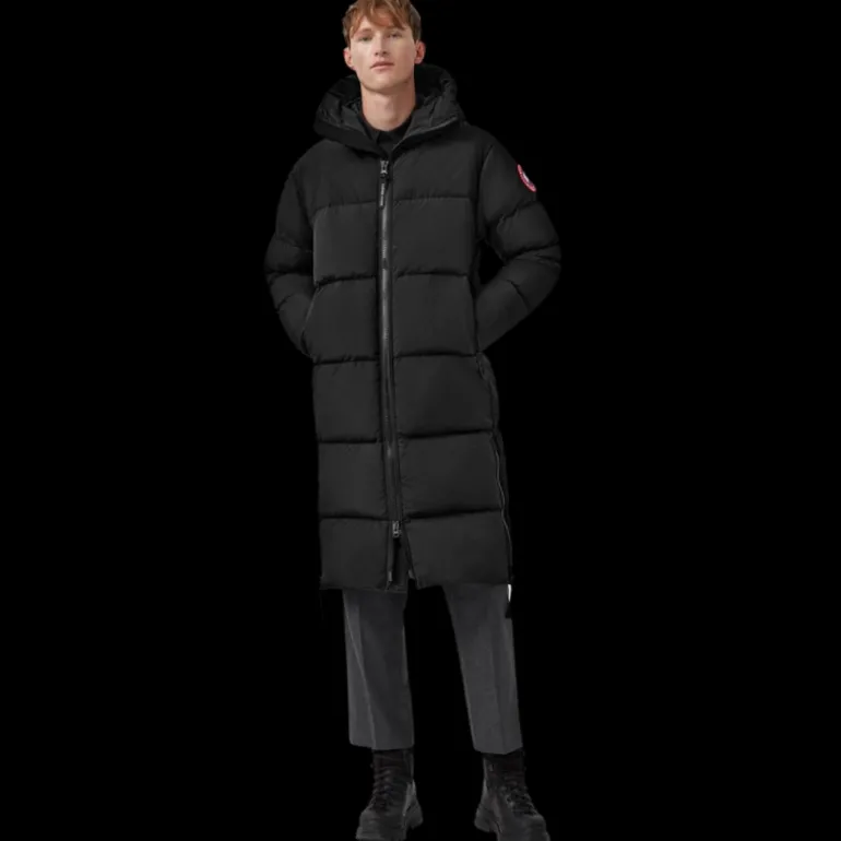 Doudoune longue CANADA GOOSE Lawrence nylon noir