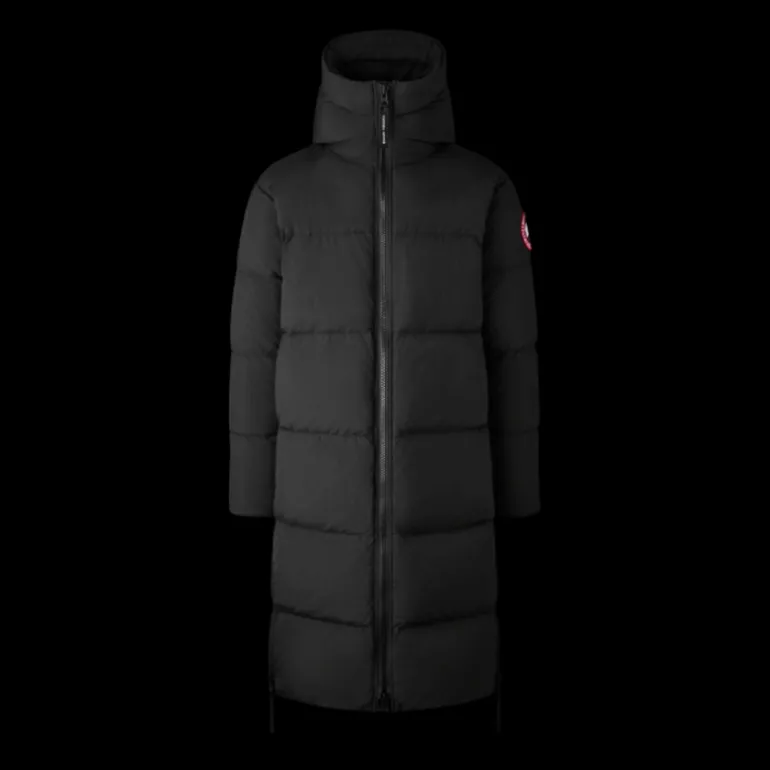 Doudoune longue CANADA GOOSE Lawrence nylon noir