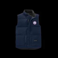 Doudoune sans manches Canada Goose bleu marine Freestyle