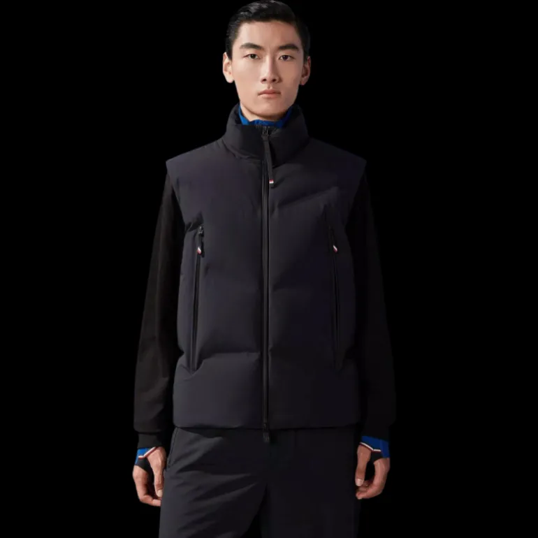 doudoune sans manches Lengau polyamide noir mat MONCLER Grenoble
