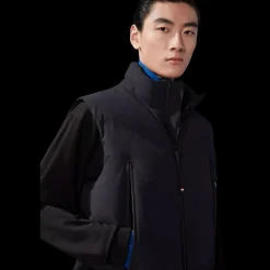 doudoune sans manches Lengau polyamide noir mat MONCLER Grenoble