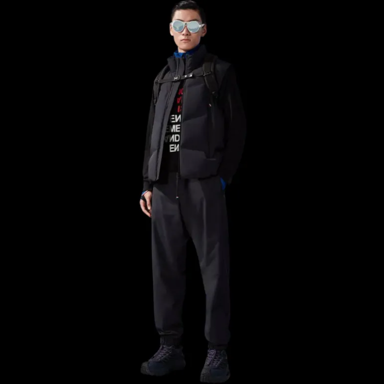 doudoune sans manches Lengau polyamide noir mat MONCLER Grenoble