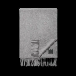 Echarpe ZEGNA Cachemire gris franges